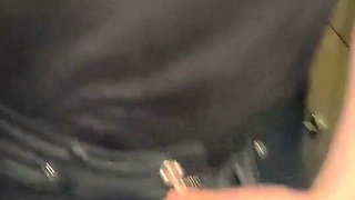 Peeing in Public Toilets - Hairy Pussy, Dirty Panties & Close up Streams