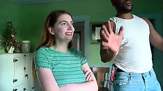 Jovan Jordan Pounds Aria Carson in Haunted House