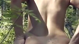 Sanktor - Busty MILF Solo Masturbation in the Forest