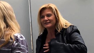 Dani Daniels and blonde lesbian lick asshole