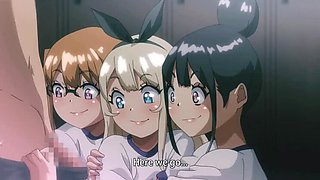 Sexy Students with Big Tits Fuck in Public Locker Room