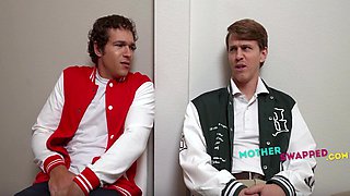 Interchange MUMMIES Fix Step Sons-in-law Backed Up Nuts - Bunny Madison, Taylor Vixxen, Jayden Marcos, Sage Roux