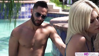 Petite Kiara Cole goes after thick cock without hesitation