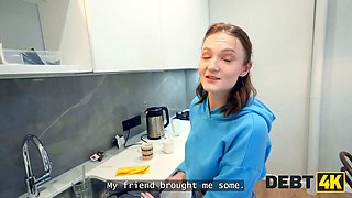 Debt4k. kinky college hoe has no rules and is having ass fucking fuck with a mansion manager