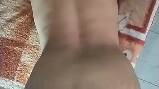 Indian Bhabhi Having Sex with Her Step at Night Doggy Style