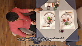 Cheating Sofia and Secret Affairs - Day 10: Corruption Lvl 5 - Public Thrill: Lesbian Play at Gym, Blowing Liam in Restaurant