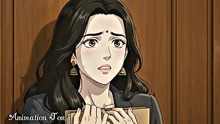 Episode 3 Indian Secretary Marries Hardcore Dia in the Night Office Promotion Animation