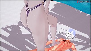 Valentine Sexy Nurse Sex On The Pool 1 Skullgirls Full & Pov On Patreon: Fantasyking3