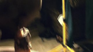 Blonde amateur girl flashes ass and fuck