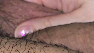 Step mom hand help step son dick with low erection with a handjob