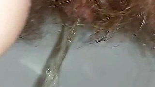 I'm Taking Close-ups of Myself Peeing in the Toilet