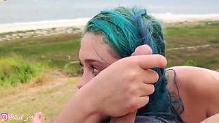 Cherry Adams And Rick Adams In Vlog #1 - New Years Travel - I Had Outdoor Sex In The Beach And Took Cum In My Mouth Inside The Tent