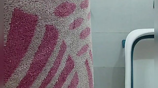 Indian Stepmom Shower Striptease