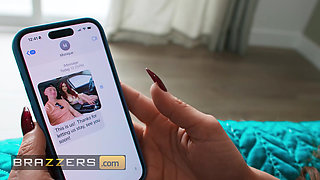 BRAZZERS - Cherie Deville Turns Bed & Breakfast Into A Threesome Playground With Her Guests Monique Alexander & Zac