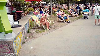 Gabi gold nude in public berlin 4