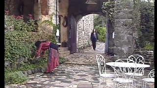 18 Year Old Brunette Teen Gets Grabbed by Older Man. Intense Outdoor Encounter!