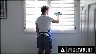 House Cleaner Alison Rey Flirts With Rich Customer Will Pounder In Front Of Her Husband