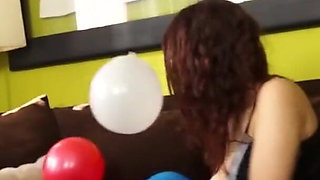 Orgy between balloons in the mansion of Nacho Vidal