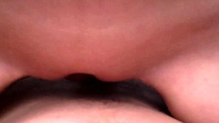 Massaging Her Cameltoe Pussy Until She Cums Hard