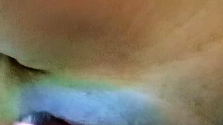 I cought my step sister fucked her self with toilet brush