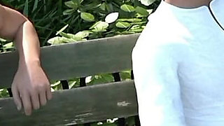 Hot MILF Step-mom Thanks Me for Saving Her in Park!!