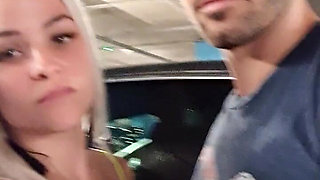Licking Her Ass in a Parking Lot