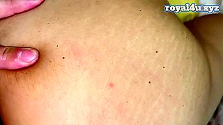 Sexy Brunette Stepsister Anal Fucked While Playing On Laptop