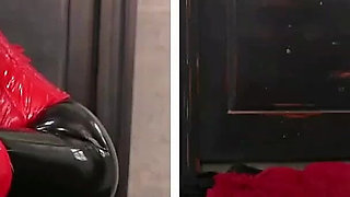 Sexy Latex Lesbian Pussy Masturbation Porn Video Arya Grander