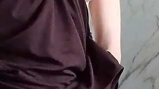 Horny Student Masturbates in the Morning Before Studying