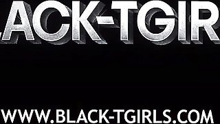 Black TGirls featuring side piece's transgender porn