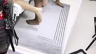 2 Asian Dominatrix Pegging Slave