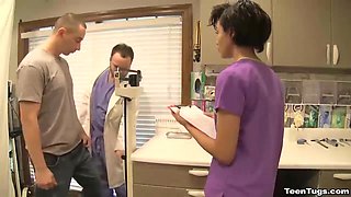 Sexy Nurse Cum Extraction