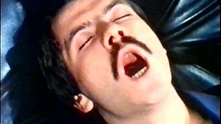 Vintage Italian MILF makes cum her boy