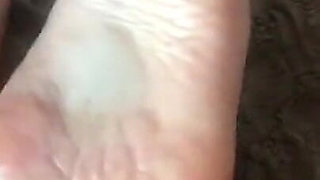 My Boyfriend Admires Licking and Sucking My Feet