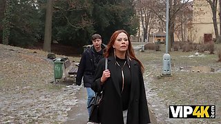 Olivia Del Rios Pussy Trapped, Young Cock from Olivier Bam Saves Her