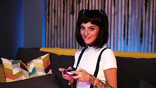 Lustful harlot amateur sex scene