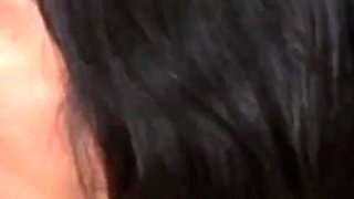 Asian MILF with Huge Tits Sucks and Fucks White Boy.