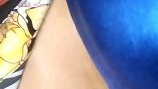 Wife practicing to suck three cocks in Gloryhole