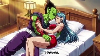 Beautiful milf fucked hard by a monster 3D animation