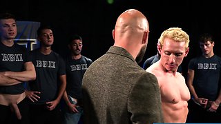 Frat Pledge Gangbanged by Frat Bros