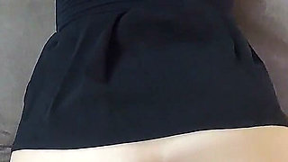 My Stepsister Wasn't Wearing Anything Under Her Miniskirt on Purpose, and Her Irresistible Ass Was Too Tempting
