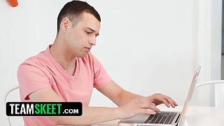 I corrupted, banged my nanny and came fastly on her face feat. adriAna Jade - teamskeet