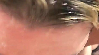 Spit Shower Face Covered - I Spit on Her Tits, Her Hair, in Her Mouth and in Her Eyes. She Gets Her Face Fully Covered in Spit
