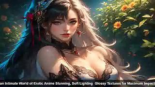 Dive into an Intimate World of Erotic Anime Stunning, Soft Lighting Glossy Textures for Maximum Impact