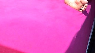 A massagem sensuous brasileira terminou com uma cena