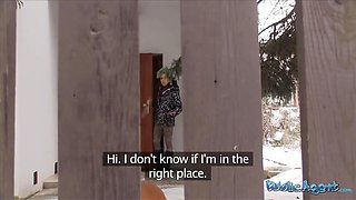 Public agent - super lovely college girl lets me cum inside in her room