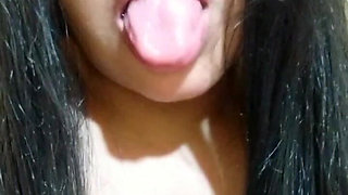 Big-assed Woman in a Red Thong Eager to Fuck a Guy Who'll Finish Inside Her