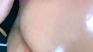 Masseur Lost His Average Dick Inside Her Big Pussy!