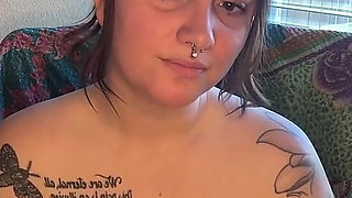 Chubby Smoker Masturbating