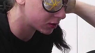 Hot Bubble-butt Anal Slut Turned Into Bug for Degrading Anal Punishment